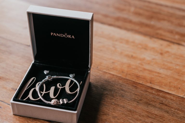 Pandora wedding bracelet taken by wedding photographer Black Avenue Productions