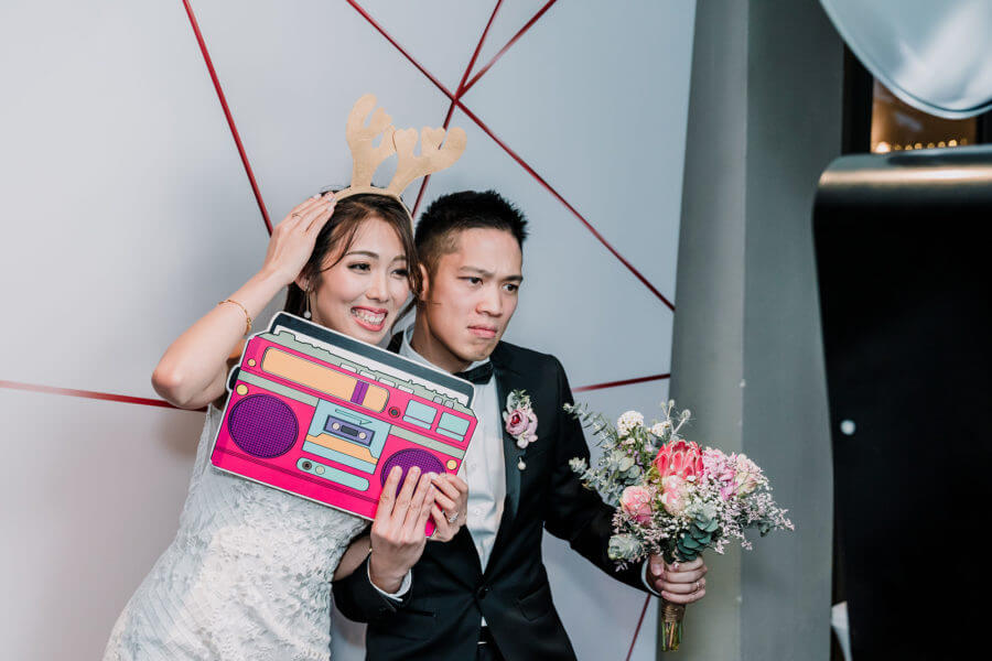 Bride and Groom Photobooth