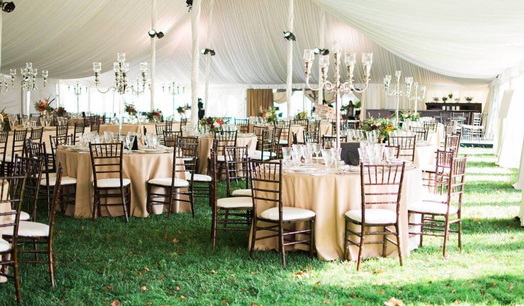 Tent Weddings - Venue Grass Flooring