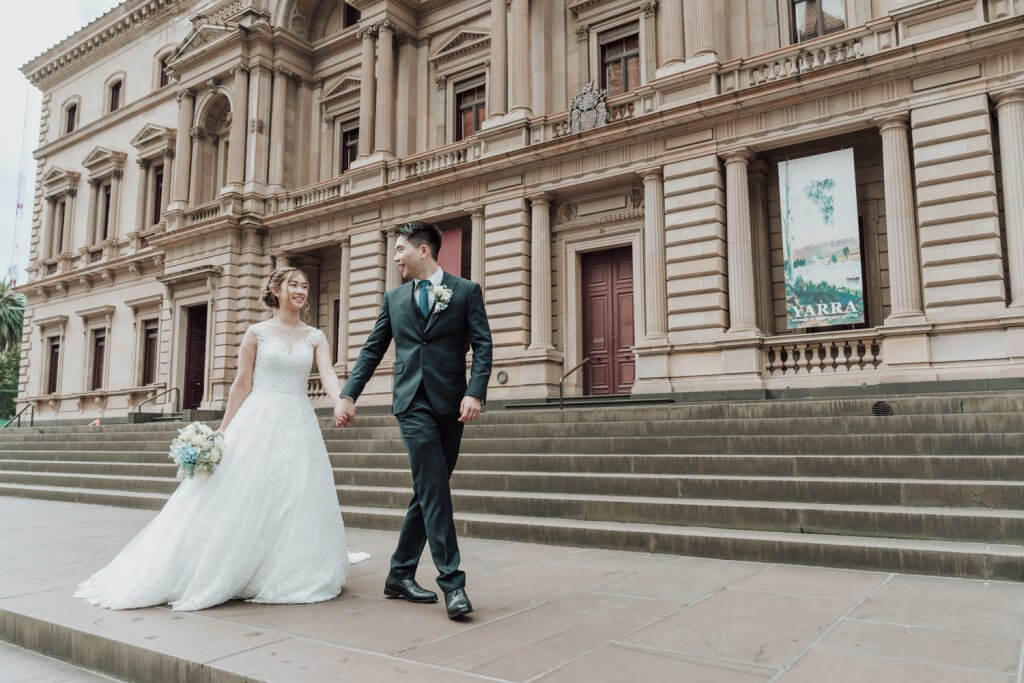 Destination Wedding - Lovely Couple strolling